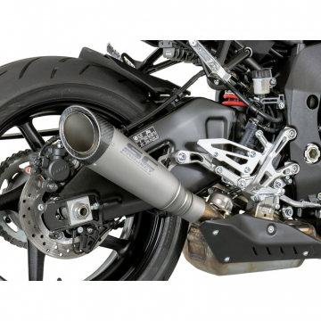 view SC-Project Y20-T41T S1 Slip-on Exhaust, Titanium for Yamaha FZ-10/MT-10 '16-'21