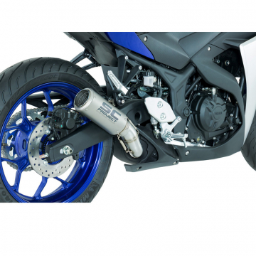 view SC-Project Y23-38T CR-T Exhaust for Yamaha YZF-R3 (2015-)