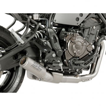 view SC-Project Y27-C38T CR-T Slip-on Exhaust for Yamaha XSR700 (2016-)