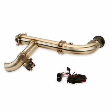 Trinity TR-4180HP Header Pipe With Electronic Cutout for Maverick X3 / MAX / RR (2017-)