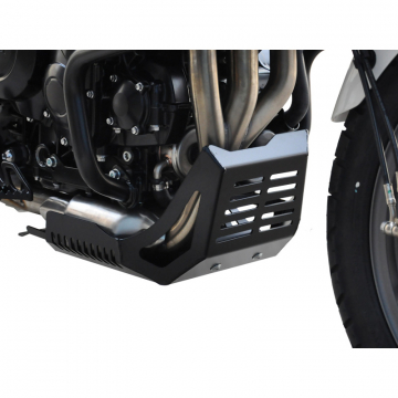 view Zieger 10001444 Skid Plate, Black for Triumph Tiger 800 / XC '10-'14