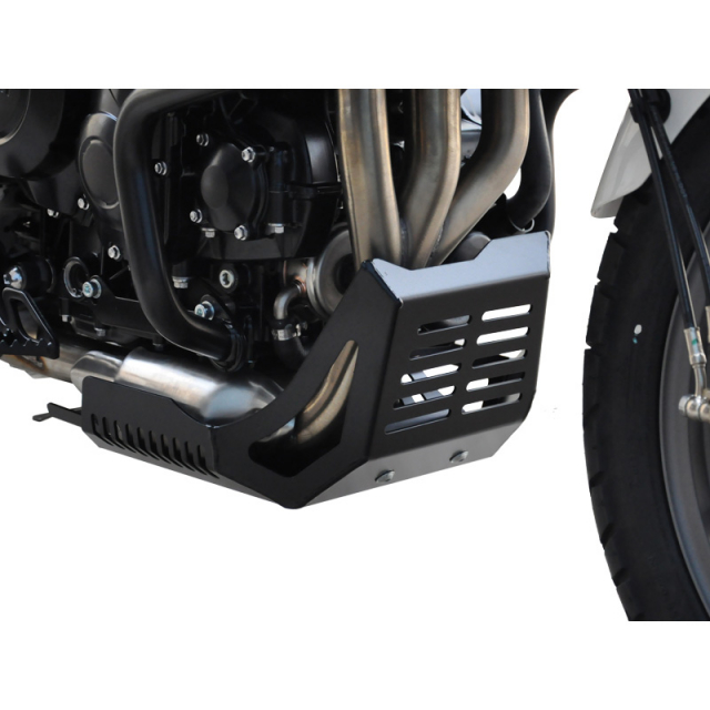 Zieger 10001444 Skid Plate, Black for Triumph Tiger 800 / XC '10