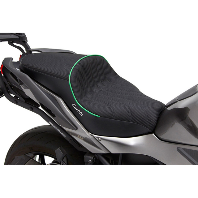 Corbin K-H2-SX-G-E Gunfighter Sport Seat(w/ Heat) for Kawasaki H2