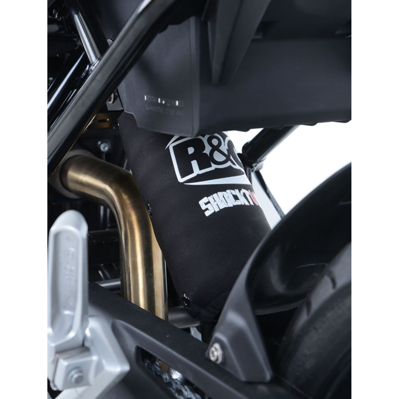 Shock Protector Rear Mirror Shell R&G SHOCK1BK Shocktube Rear Shock Protector model #1 | Accessories ...