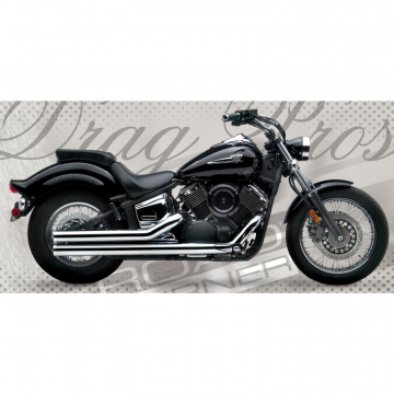 V star 650 turn down exhaust discount