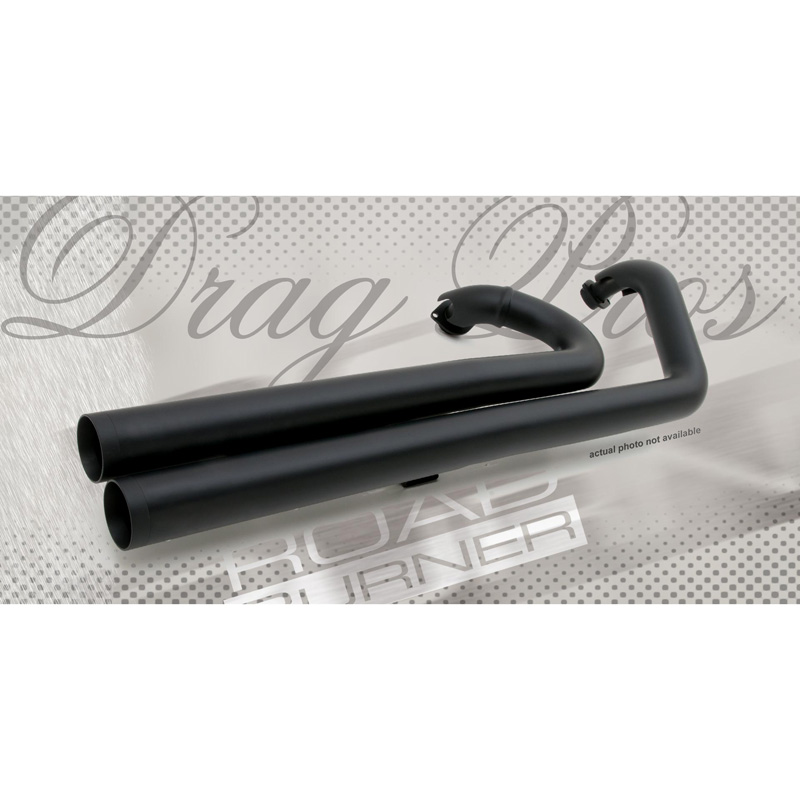 Road Burner RB-035-8020 3 inch Drag Pros Exhaust for Kawasaki