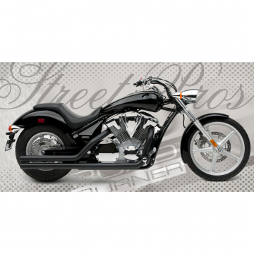 view Road Burner RB-015-2065-Sabre 2.5in Street Pros Exhaust for Honda Sabre VT1300CS '10-'11