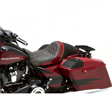 Corbin HD-FLH-9-W-B The Wall Seat for Harley Touring (2009-)