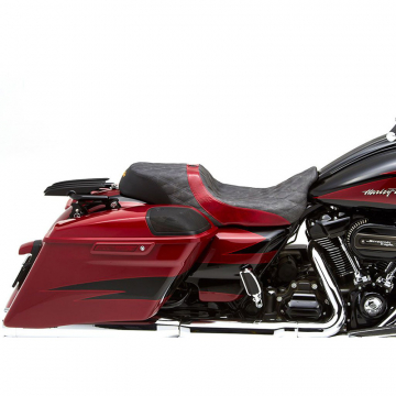 Corbin HD-FLH9-W-GAMBE Widowmaker Seat w/ Heat for Harley Touring (2009-)