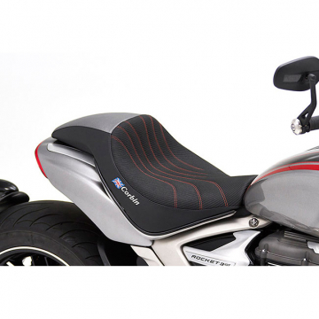 Corbin T-R3-20-G-E Gunfighter Seat(w/ Heat) for Triumph Rocket III '20-