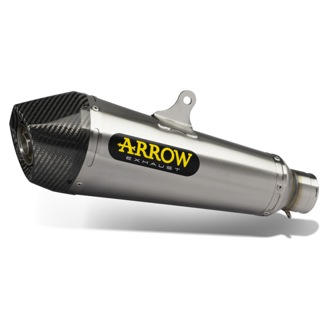 Arrow 51519XKIW X-Kone Full Exhaust, Nichrome for Honda CB125R '21