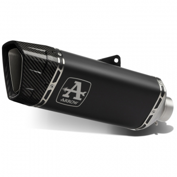 Arrow 71005PTN Pista Slip-on Exhaust, Titanium Dark for Honda CBR1000RR-R (2020-)