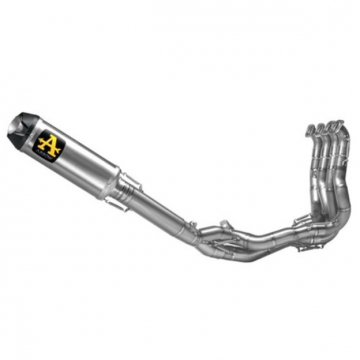 view Arrow 71216CKZ Competition SBK Full Exhaust, Titanium for Kawasaki ZX-10R '21-