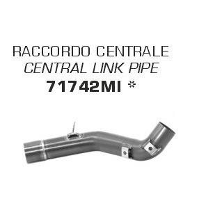 view Arrow 71742MI Central Link Pipe for BMW F850GS '18-'20