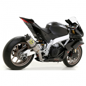 Arrow 71906PK Race-Tech Slip-on Exhaust, Titanium for Aprilia RSV4 1100 Factory '19-'20