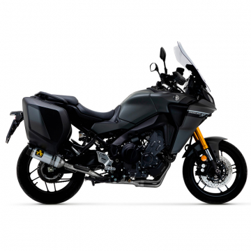 view Arrow 71934AK Thunder Slip-on Exhaust, Aluminum for Yamaha Tracer 9 / GT '21-