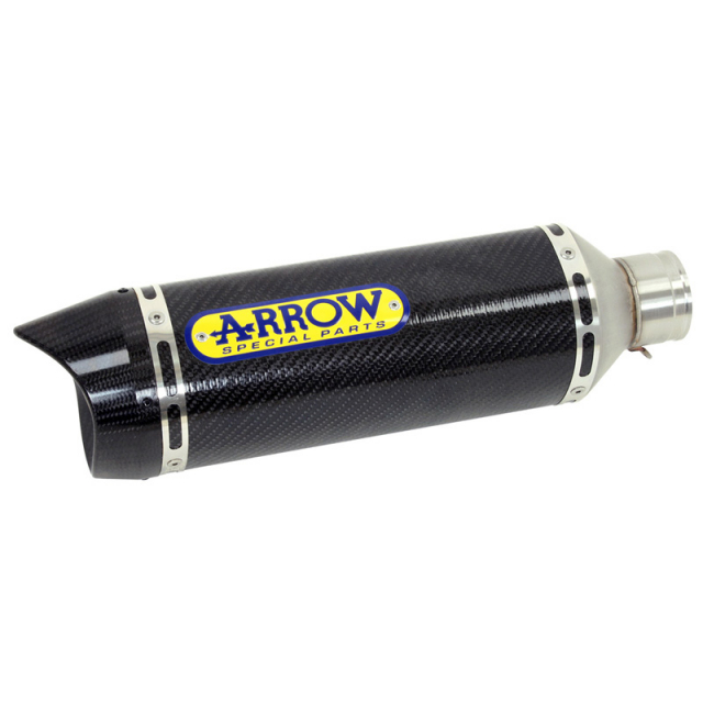 Arrow 71934MK Thunder Slip-on Exhaust, Carbon Fiber for Yamaha