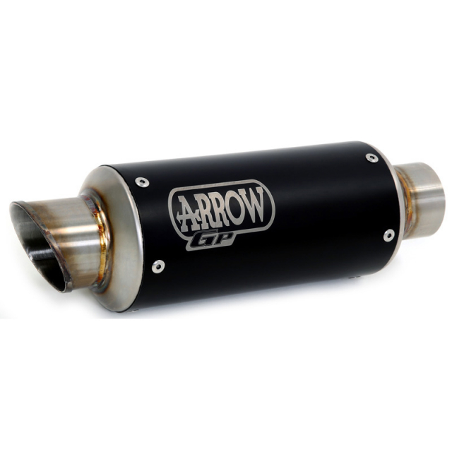 Arrow 71936GPI GP2 Slip-on Exhaust, Nichrome Dark for KTM Duke 125