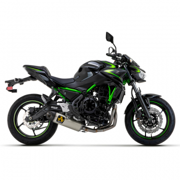 view Arrow 71937AKW Indy-Race Full Exhaust, Aluminum for Kawasaki Z650 (2021-)