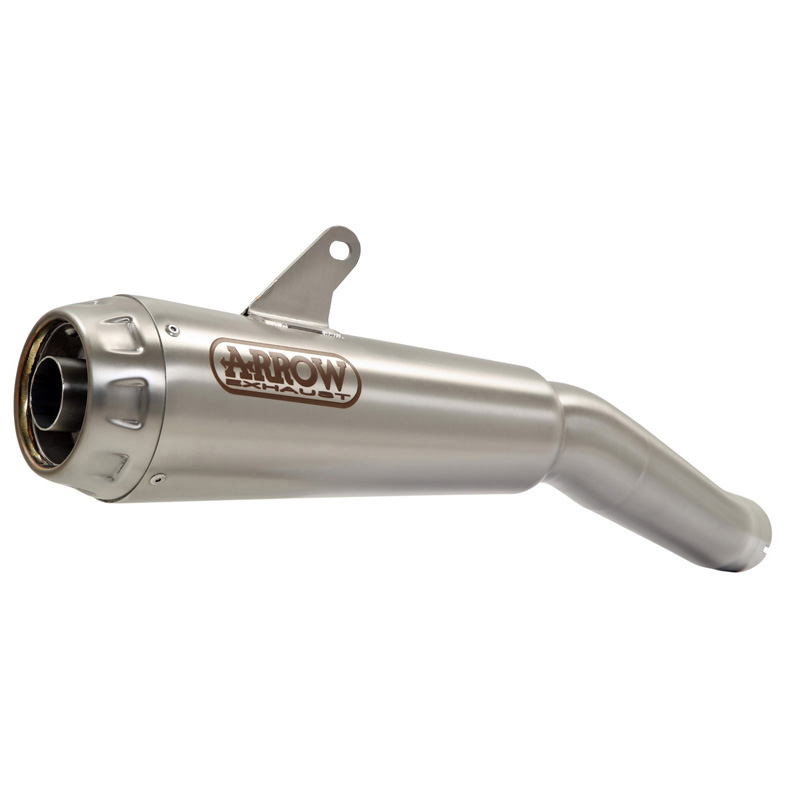 Arrow 71938PRI Pro-Race Slip-on Exhaust, Nichrome for Suzuki GSX