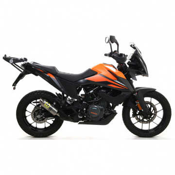 Arrow 72627GP GP2 Slip-on Exhaust, Titanium for KTM 390 Adventure '20-