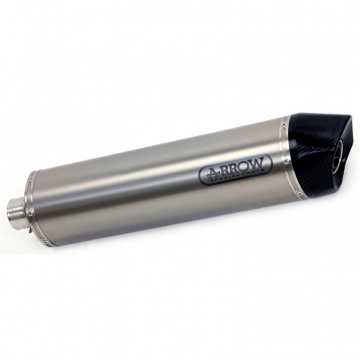view Arrow 72629PK Maxi Race-Tech Slip-on Exhaust, Titanium for BMW F850GS '18-'20