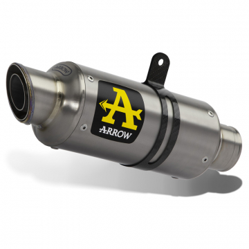 view Arrow 72631GP GP2 Slip-on Exhaust, Titanium for Husqvarna Svartpilen/Vitpilen 401 '20-