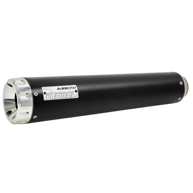 Arrow 74510RBAW Rebel Full Exhaust, Nichrome for Kawasaki Z650RS