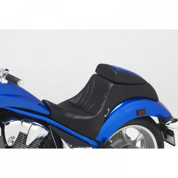 view Corbin H-FURY-FLIP-B Rumble Seat, no Heat Color Matched for Honda Fury (2009-)