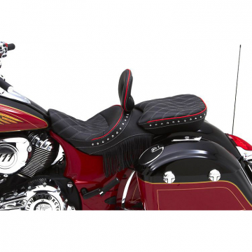 view Corbin I-CS CLOSE Solo Seat, no Heat for Indian Chief models (2014-)