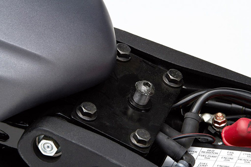 shown stock front mounting screw