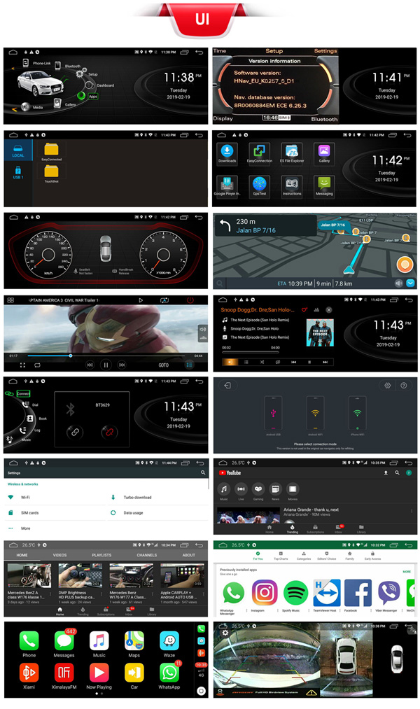 User Interfaces