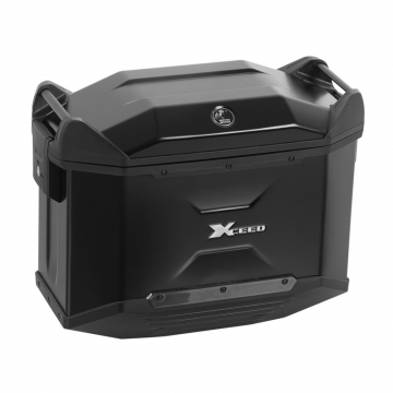 Hepco & Becker 610.222 00 11 Xceed Side Case Left Dark Black, 38 Liters