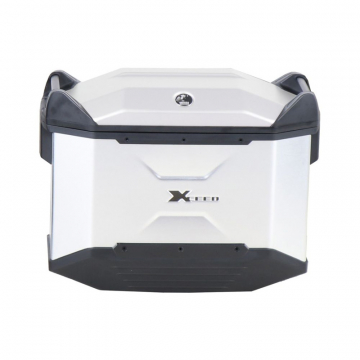Hepco & Becker 610.224 00 09 Xceed Top Case Silver, 45 Liters