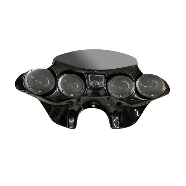 Reckless Motorcycles Night Fury Batwing Fairing with Stereo Accessories International