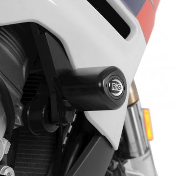 R&G CP0537BL Aero Style Crash Protectors, Black for BMW S1000R (2021-)