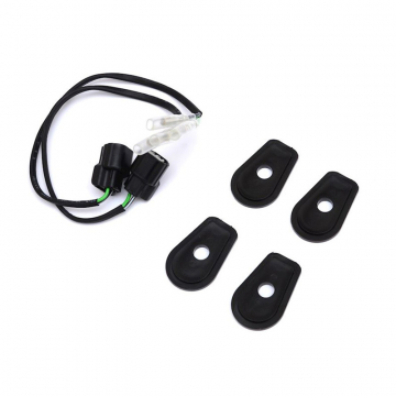 view R&G RAP0011BK Rear Indicator Adapter Kit for Kawasaki Ninja 1000SX (2020-)