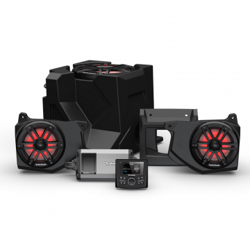 view Rockford Fosgate RNGR18-STG3 Stage 3 Audio System for Polaris Ranger XP1000 '18-