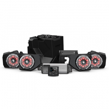 view Rockford Fosgate RNGR18-STG6 Stage 6 Audio System for Polaris Ranger XP1000 '18-