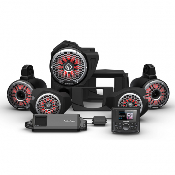 view Rockford Fosgate RZR14-STG6 Stage-6 Audio System for Polaris RZR '14-
