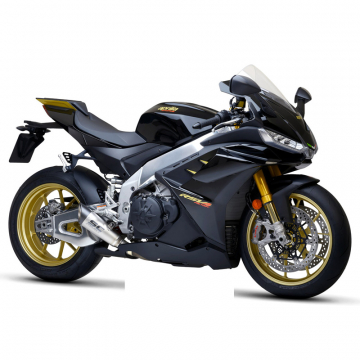 view SC-Project A27-T41T S1 Slip-on Exhaust, Titanium for Aprilia RSV4 1100 '21-