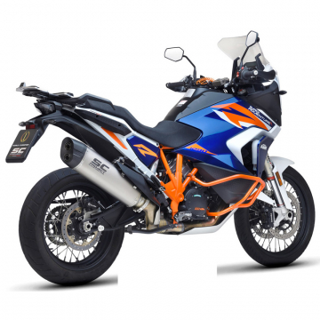 view SC-Project KTM18-88T Adventure Exhaust, Titanium for KTM 1290 Super Adventure '21-