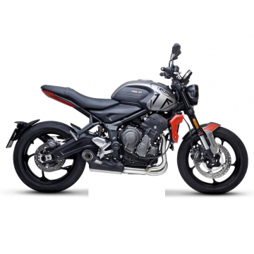 view SC-Project T26-C135A STR-1 Full System Exhaust, Stainless Steel for Triumph Trident 660 '20-