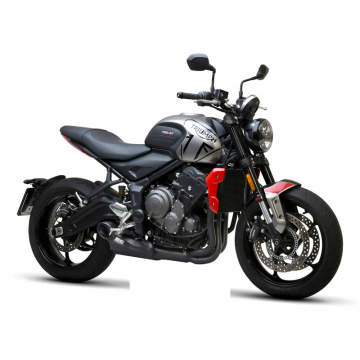 view SC-Project T26-C135MB STR-1 Full System Exhaust, Matte Black for Triumph Trident 660 '20-