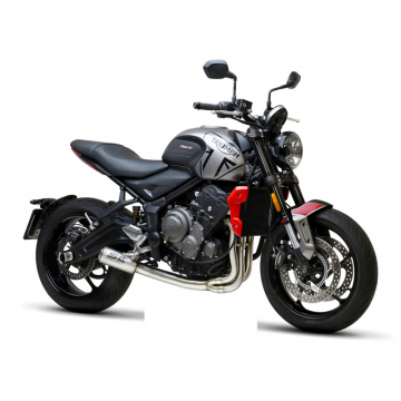 view SC-Project T26-CDE36TR CR-T Full System Exhaust, Titanium for Triumph Trident 660 '20-