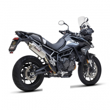 triumph tiger 900 rally pro arrow exhaust