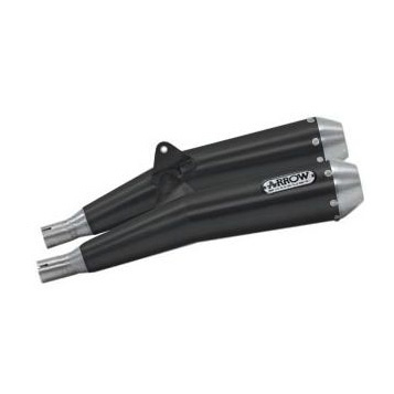 view Arrow 71851PRN Pro-Racing Exhausts, Nichrome Dark for Triumph Thruxton 1200 / R (2016-)