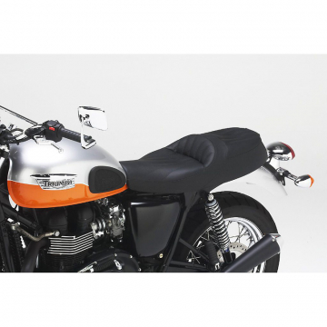view Corbin T-BON-9-GL Gunfighter & Lady Seat for Bonneville, Thruxton, Scrambler & T100 '01-'20