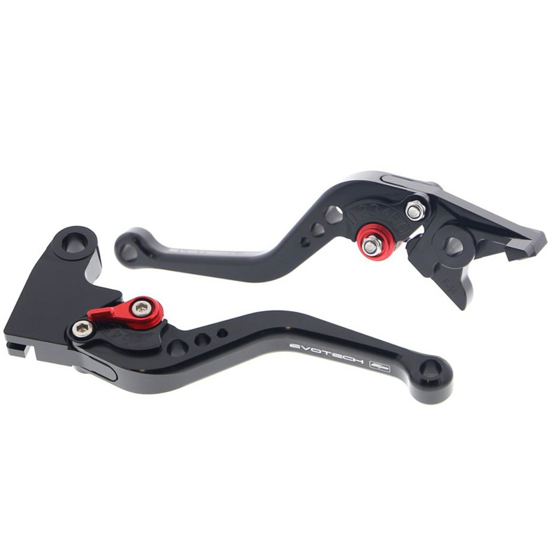 CNC Long Black Clutch & Brake Levers For Triumph Trident 660 2021-2025 - Set, UK Made