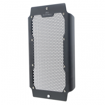 view Evotech PRN013141-02 Radiator Guard, Black for Triumph Bonneville T100 / T120 (2016-)